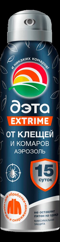 ДЭТА EXTRIME аэрозоль от клещей и комаров 150 мл/24